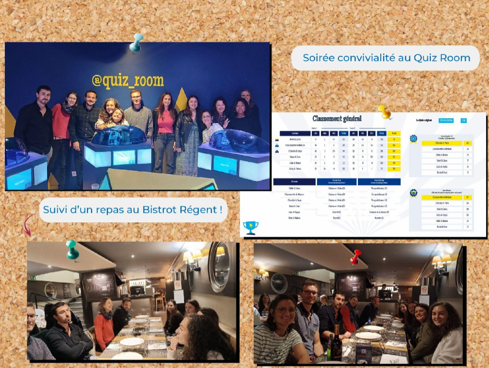 Soirée conviviale au Quiz room !