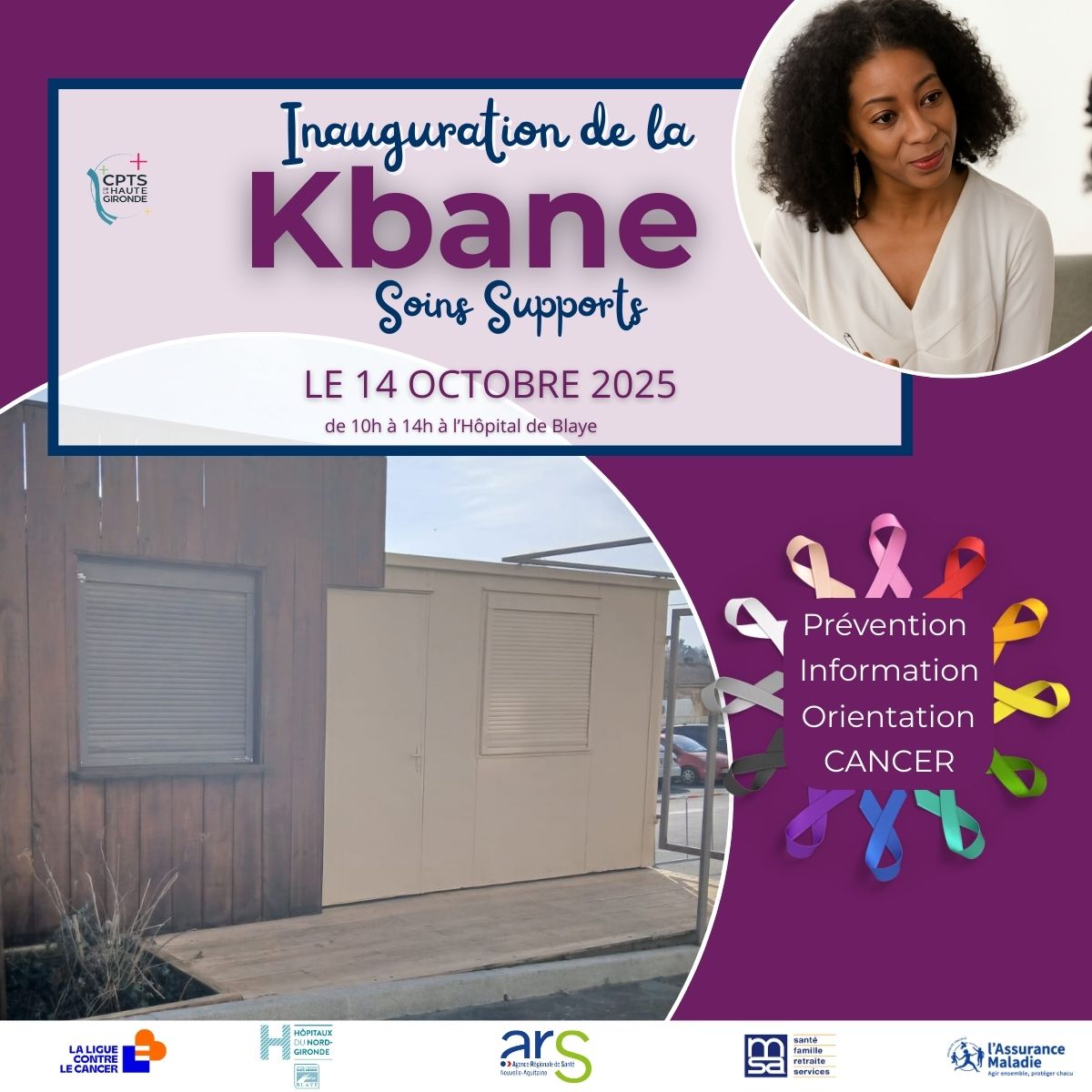 Inauguration de la Kbane Soins supports le 14/10