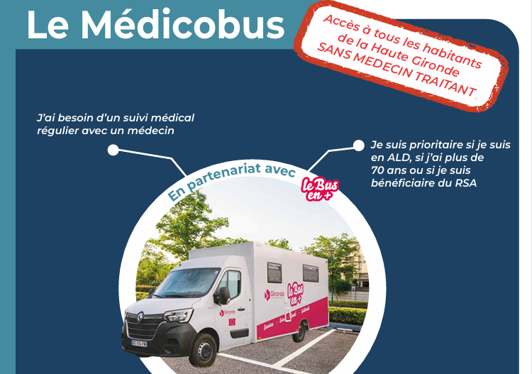 La CPTS Haute Gironde fait évoluer le Médicobus